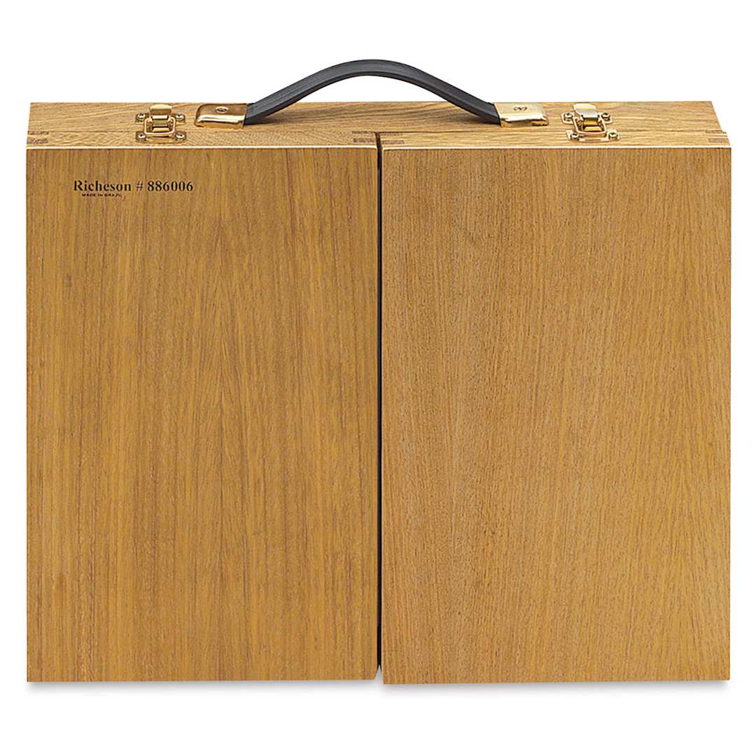 Open in modal - Richeson French Companion Wood Storage Case with Palette