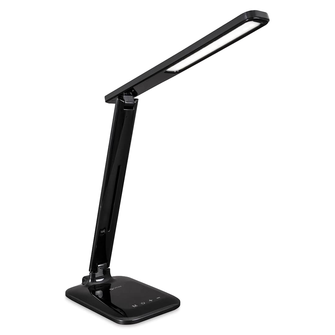 Open in modal - OttLite Slimline LED Desk Lamp - Black
