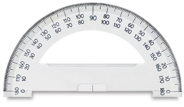 Open in modal - Semicircular Protractor