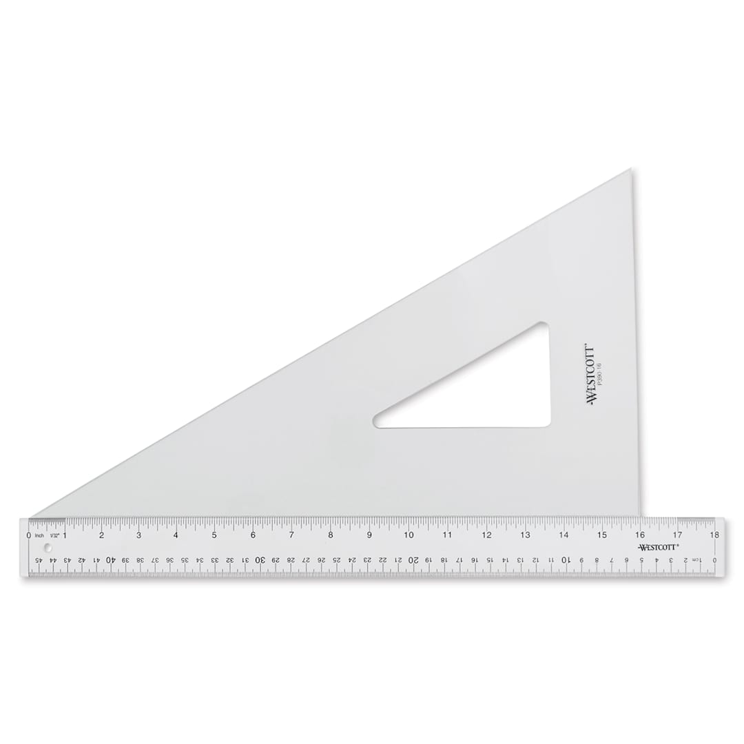 Open in modal - Westcott Professional Triangle - 16", 30-60 Degree