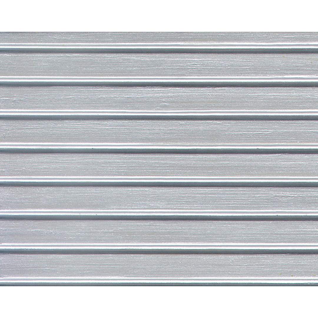 Open in modal - Plastruct Patterned Sheets, Ribbed Roof/Corrugated Siding, 1:48 Scale, finished example