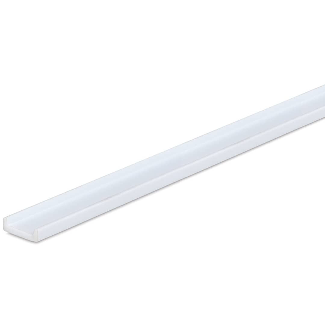 Open in modal - Plastruct Styrene Structural Channel - Pkg of 6, 5/32'' H x 1/18'' W x 15'' L