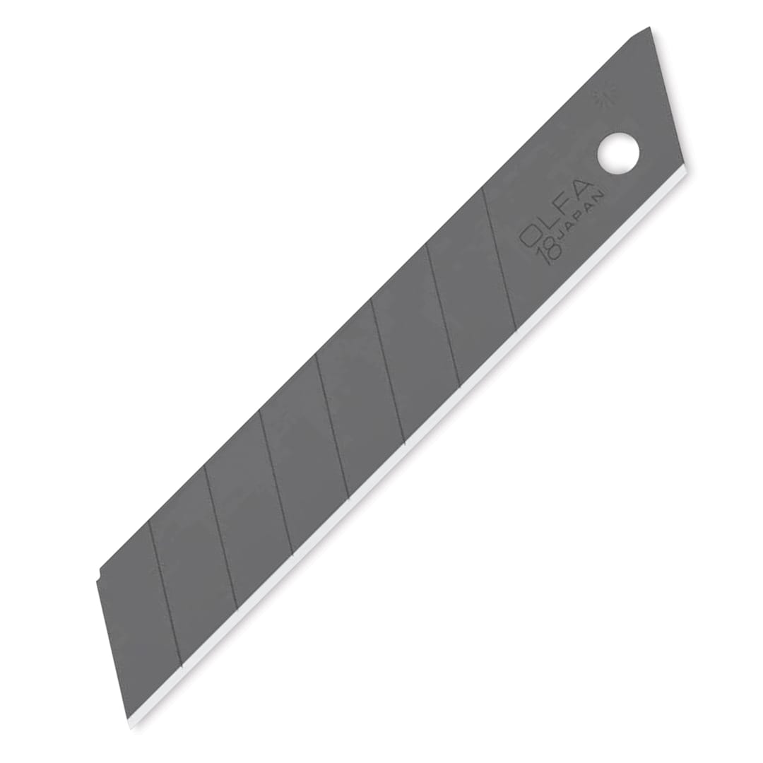 Open in modal - Olfa Heavy Duty Ultra-Sharp Black Snap Blades - Pkg of 10, 18mm