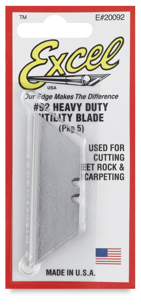 Open in modal - Excel Blades Utility Knife Blades - Pkg of 5
