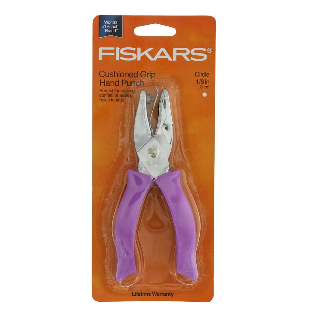 Open in modal - Hand-Held Circle & Star Punches 1/8" Circle - Peggable