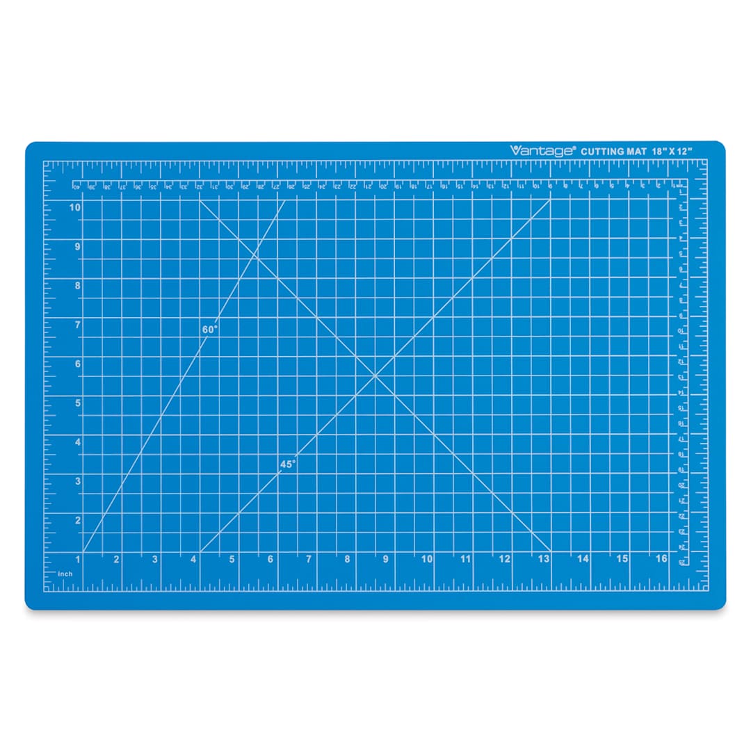 Open in modal - Dahle Self-Healing Cutting Mat – Blue, 12" x 18"