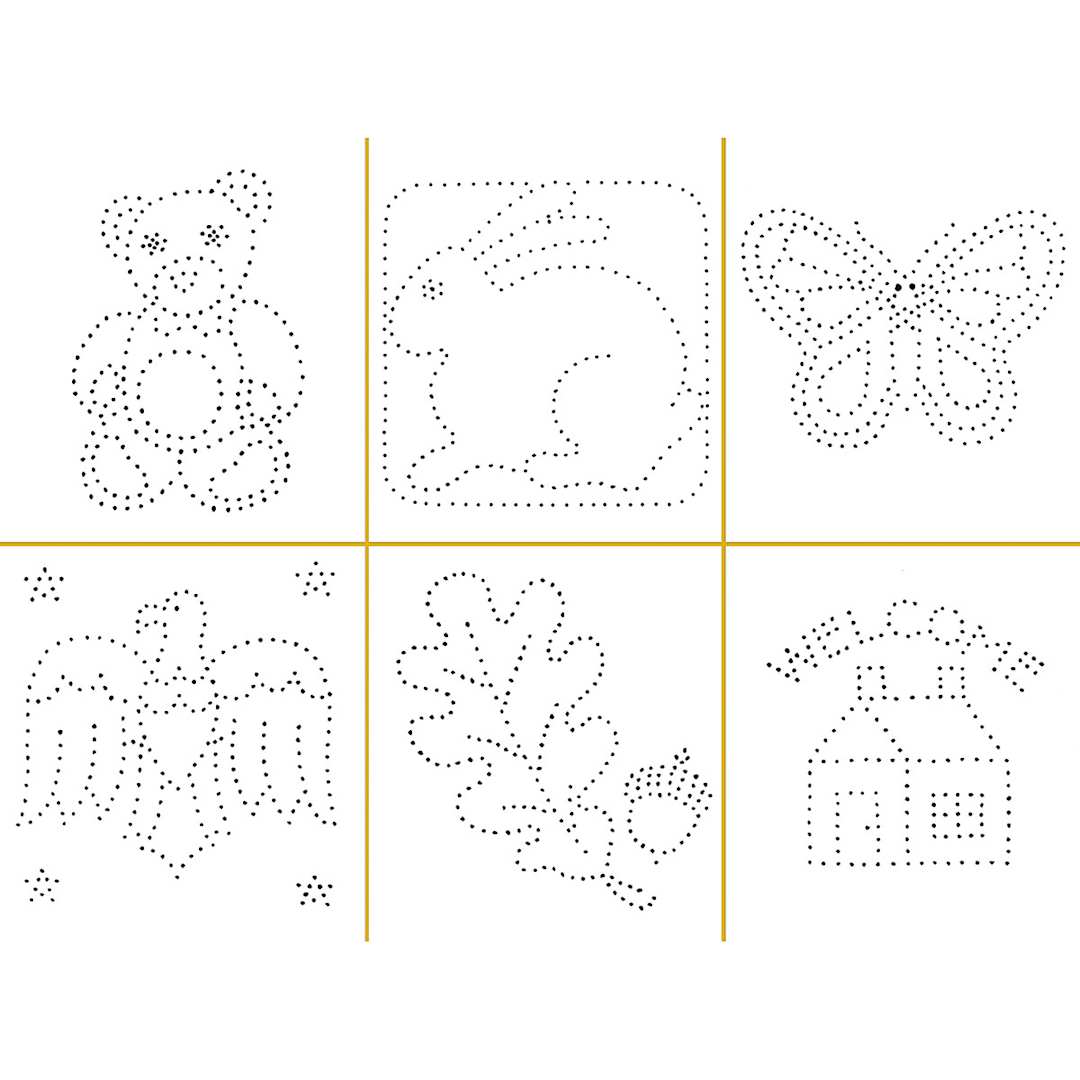 Open in modal - Metal Punch 48 Pak - teddy bear, rabbit, butterfly, bald eage, oak leaf, and welcome home