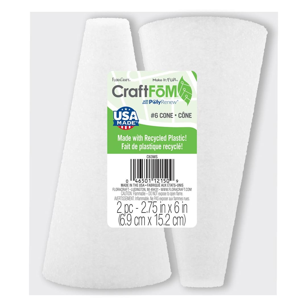 Open in modal - CraftFoM 6" x 2.75" - 2/Pkg.