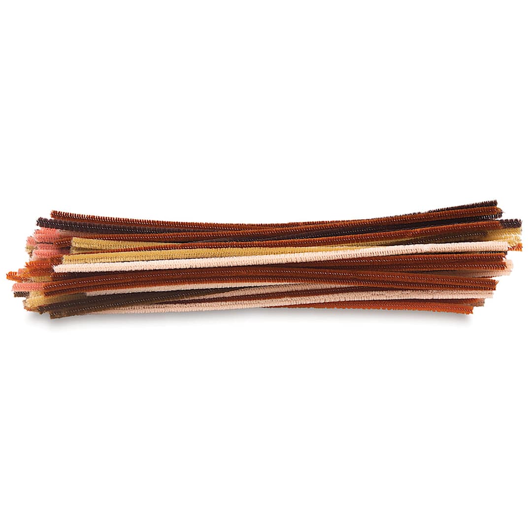 Open in modal - Creativity Street Craft Stems - Multicultural Colors, Pkg of 100 - out of packaging