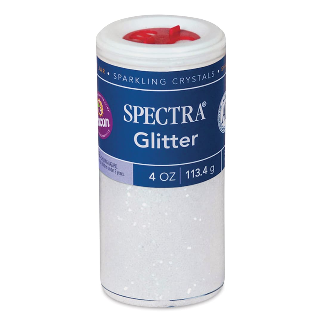 Open in modal - Spectra Sparkling Crystals Glitter - 4 oz, Clear