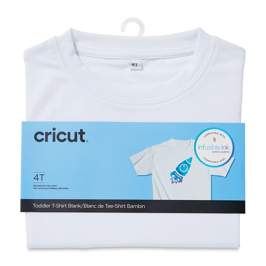 Open in modal - Cricut Toddler T-shirt Blank - 4T, White