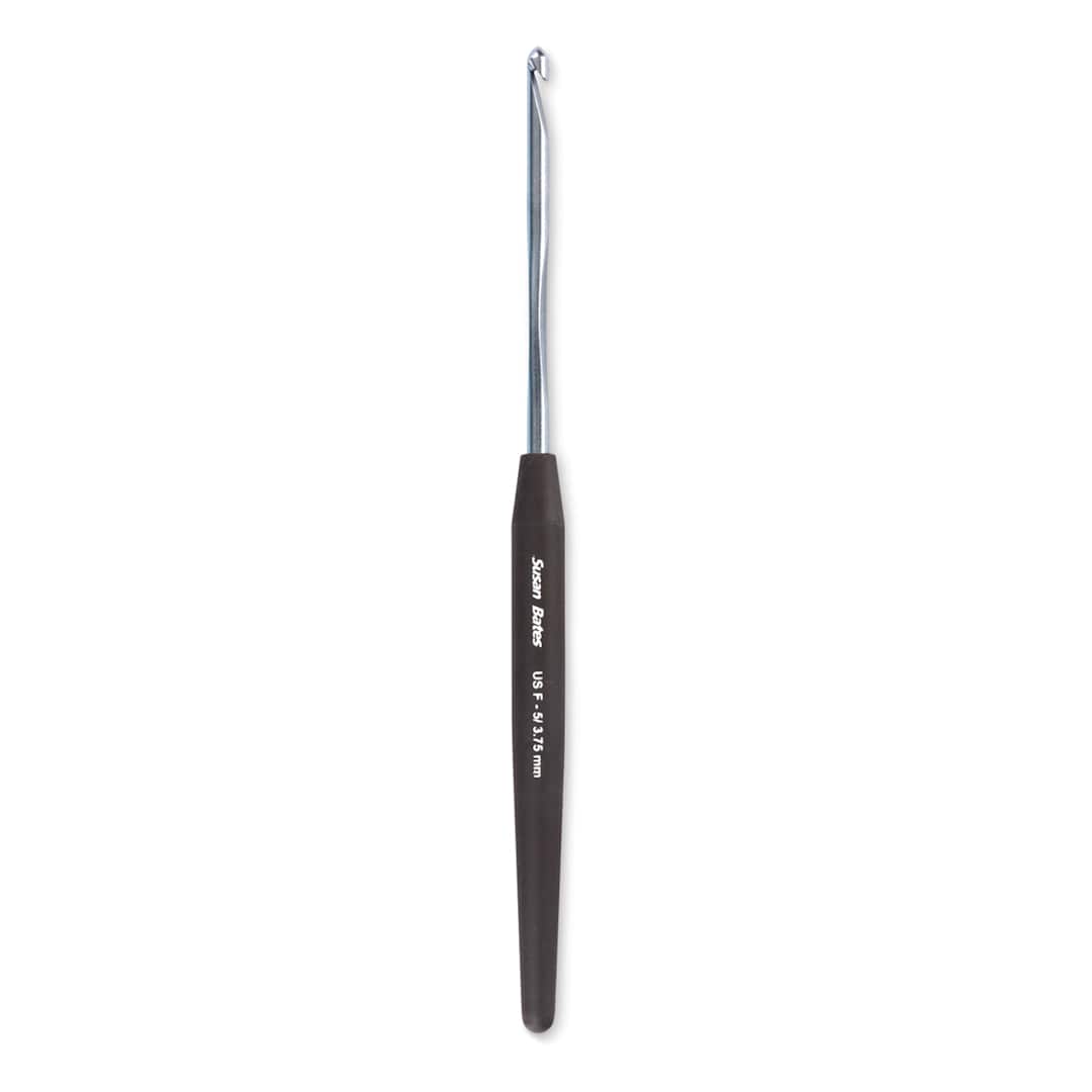 Open in modal - Susan Bates Ergonomic Crochet Hook - US F5, 3.75 mm