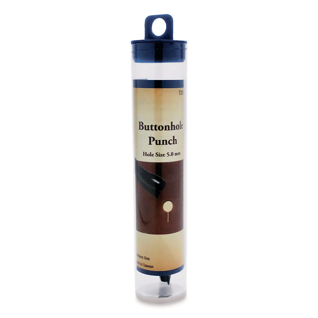 Open in modal - Leather Punch Tools - Front of package of Buttonhole Punch
