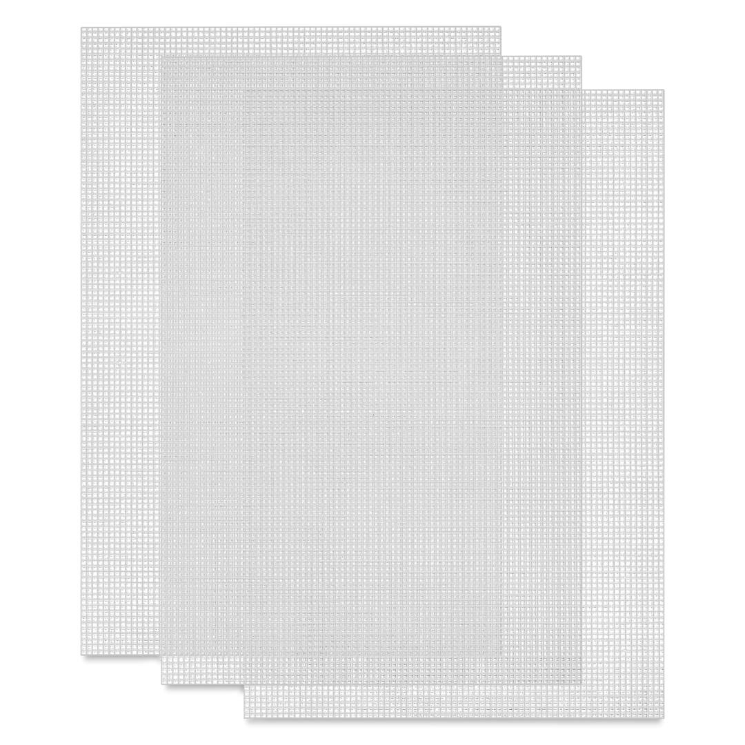 Open in modal - Janlynn Plastic Canvas - Large, Pkg of 3, 12" x 18" - out of packaging