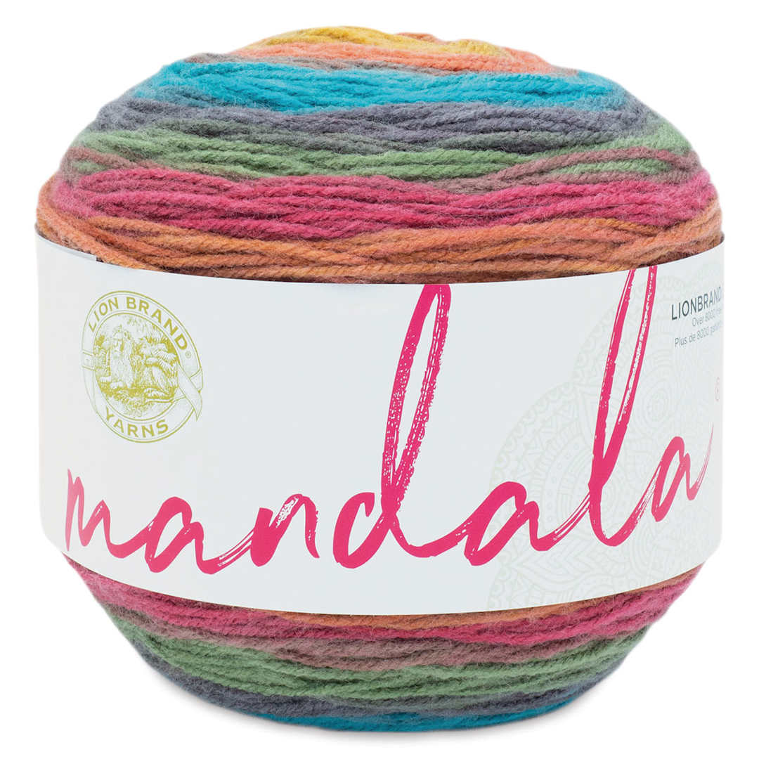 Open in modal - Lion Brand Mandala Yarn Cake - Groot, 590 yards