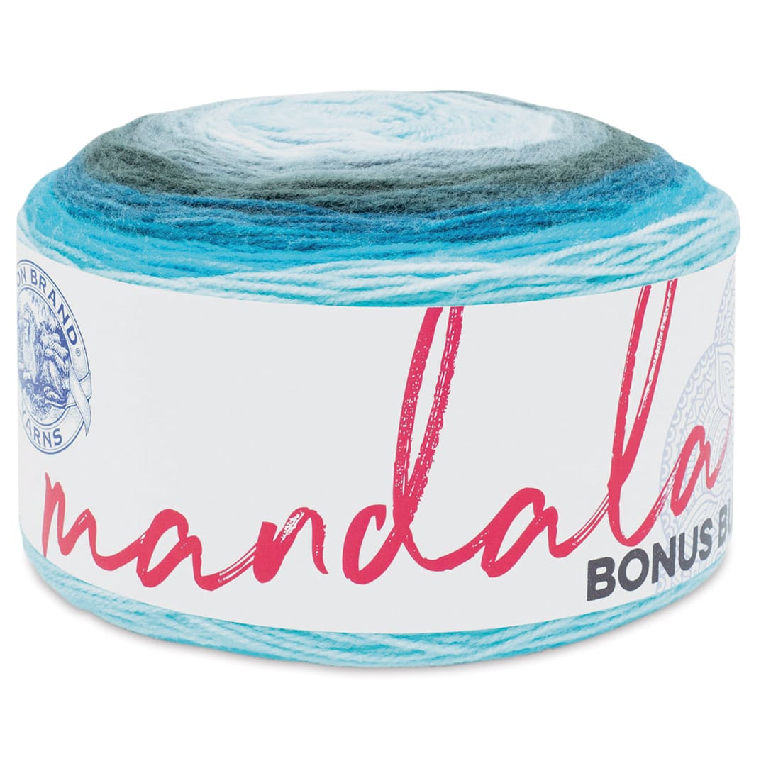 Open in modal - Lion Brand Mandala Bonus Bundle Yarn - Spirit, 1,181 yards
