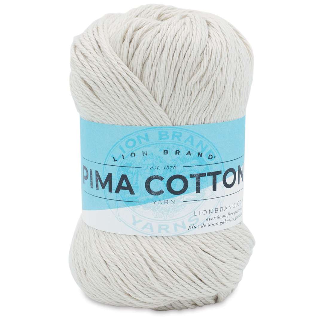 Open in modal - Lion Brand Pima Cotton Yarn - Vintage, 186 yards