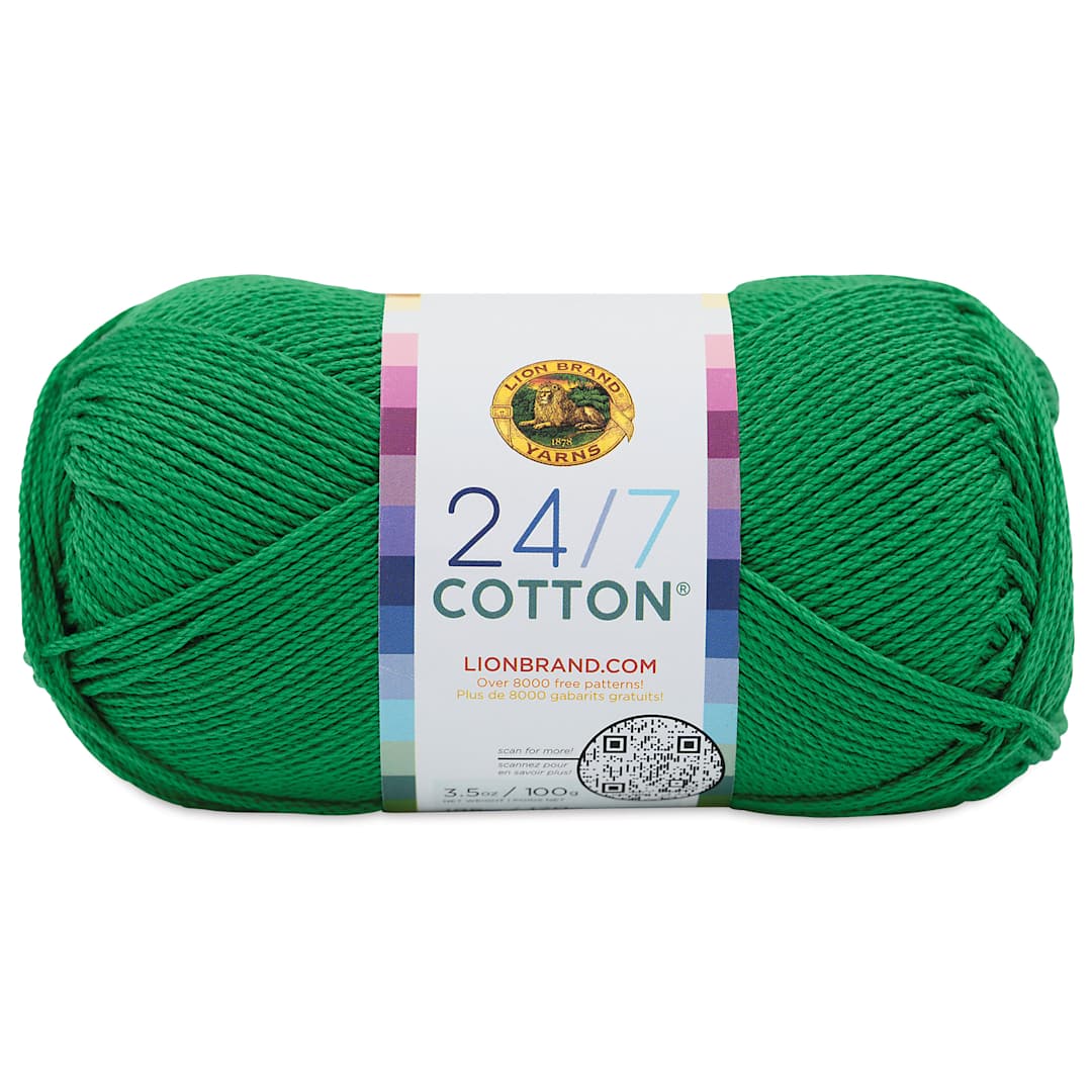Open in modal - Lion Brand 24/7 Cotton Yarn - Ivy League, 186 yards