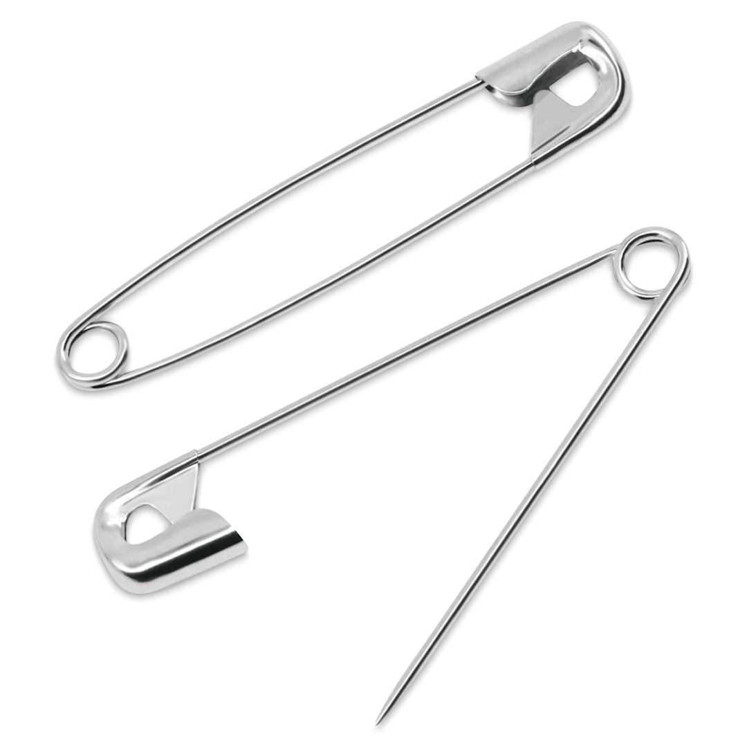 Open in modal - Dritz Safety Pins, two pins laid out