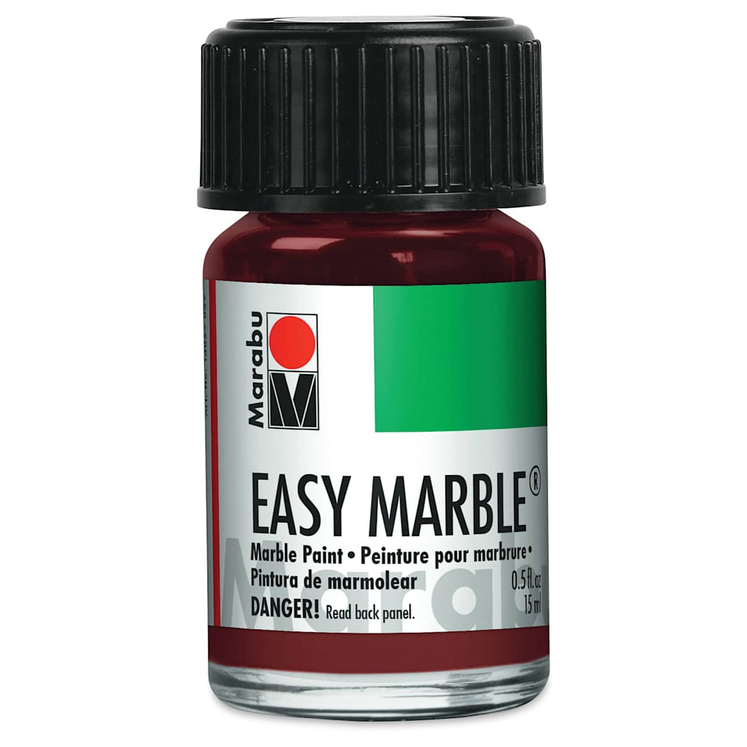 Open in modal - Marabu Easy Marble Paint - Mahogany, 15 ml