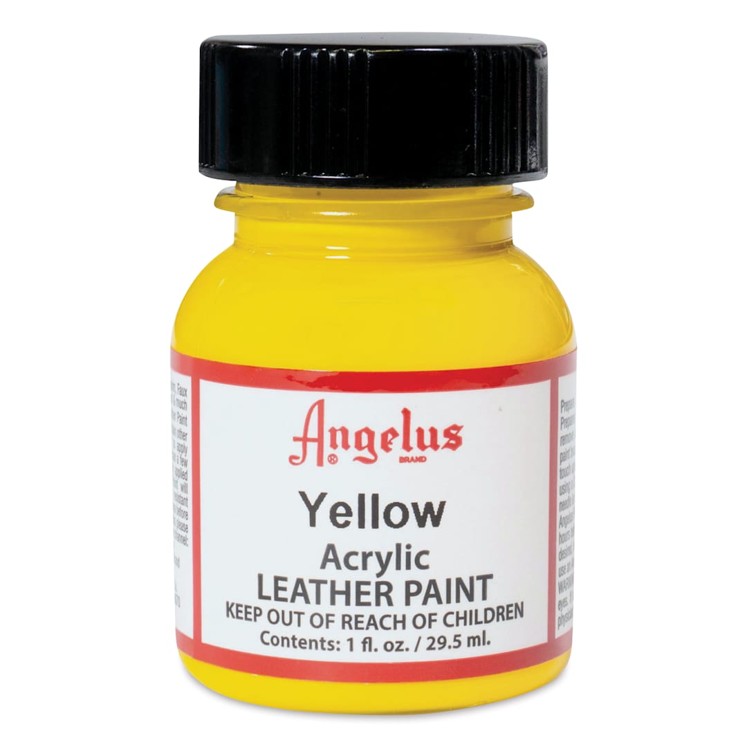 Open in modal - Angelus Leather Paint - 1 oz, Yellow