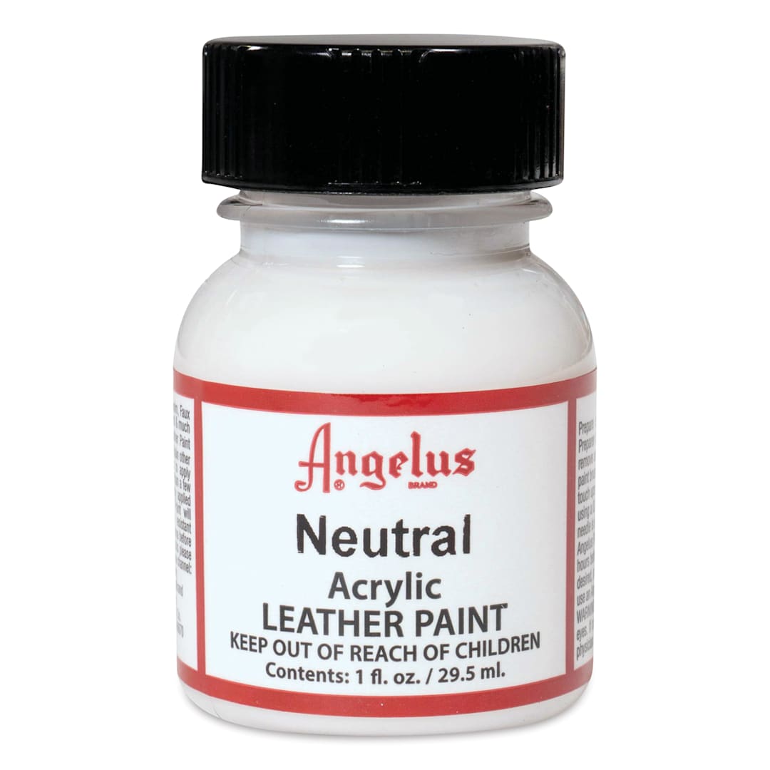 Open in modal - Angelus Acrylic Leather Paint - Neutral, 1 oz