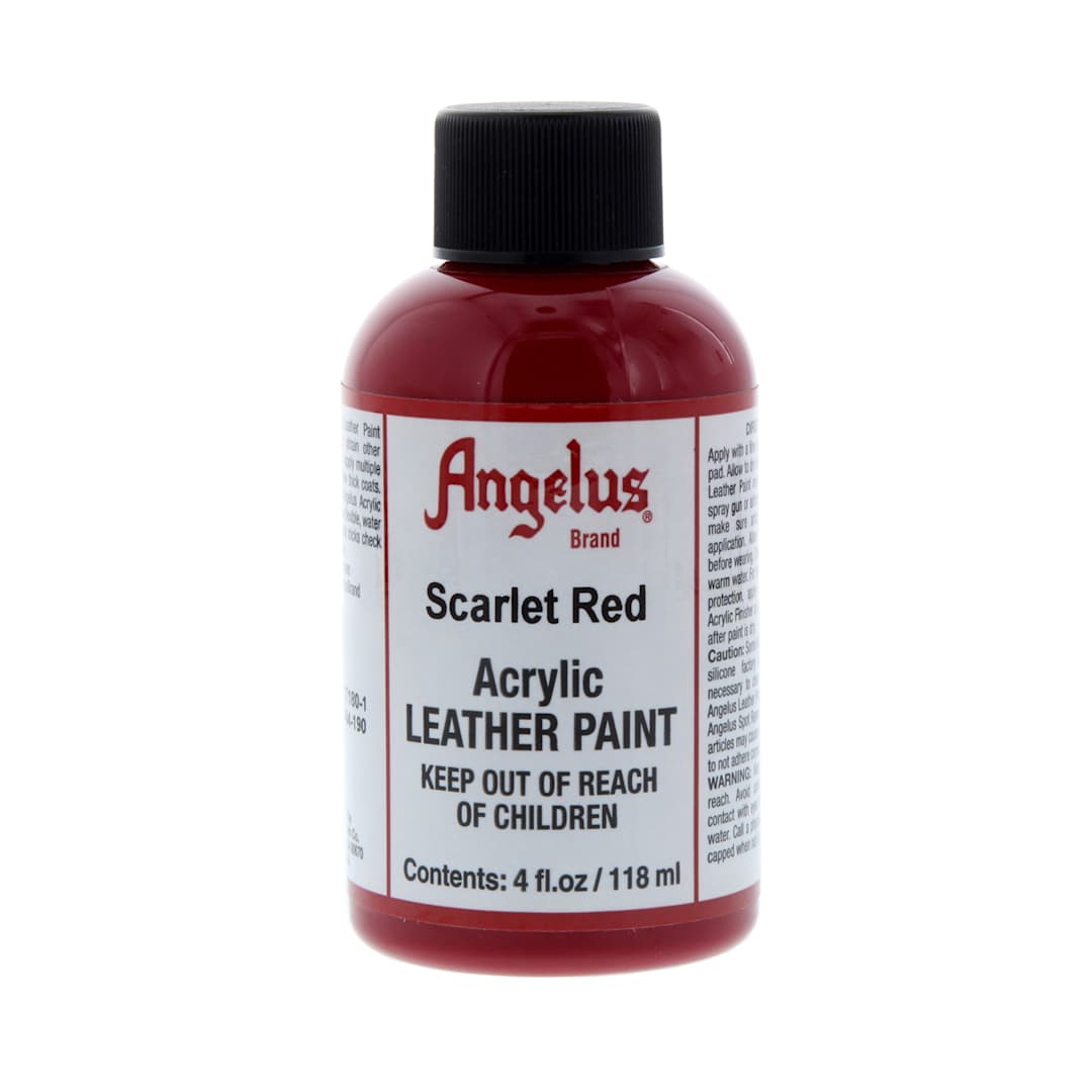 Open in modal - Acrylic Leather Paint Scarlet