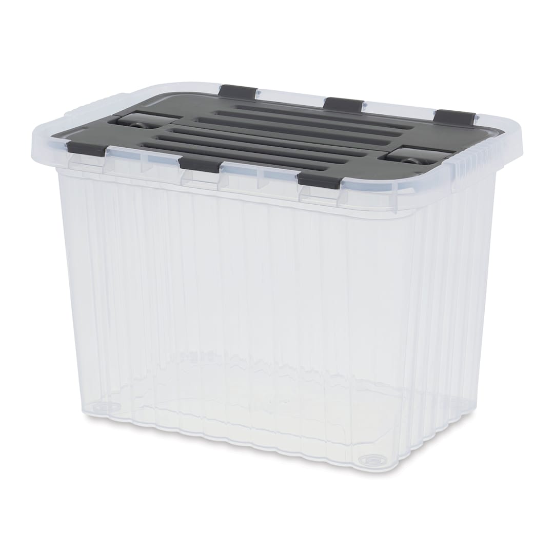 Open in modal - Superio Hinged Lid Storage Container - 18 L
