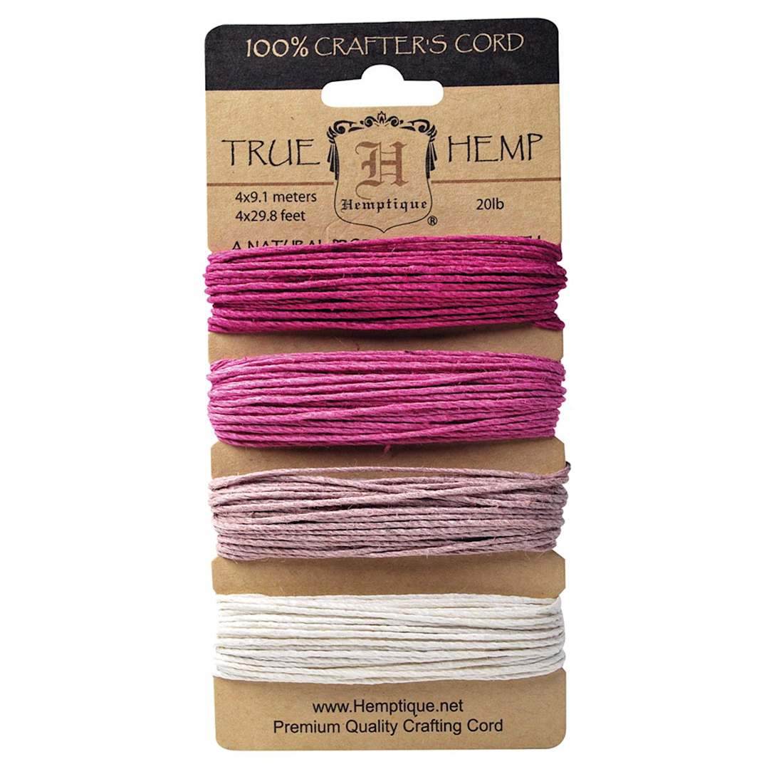 Open in modal - Hemp Cord Sets Ruby - Peggable