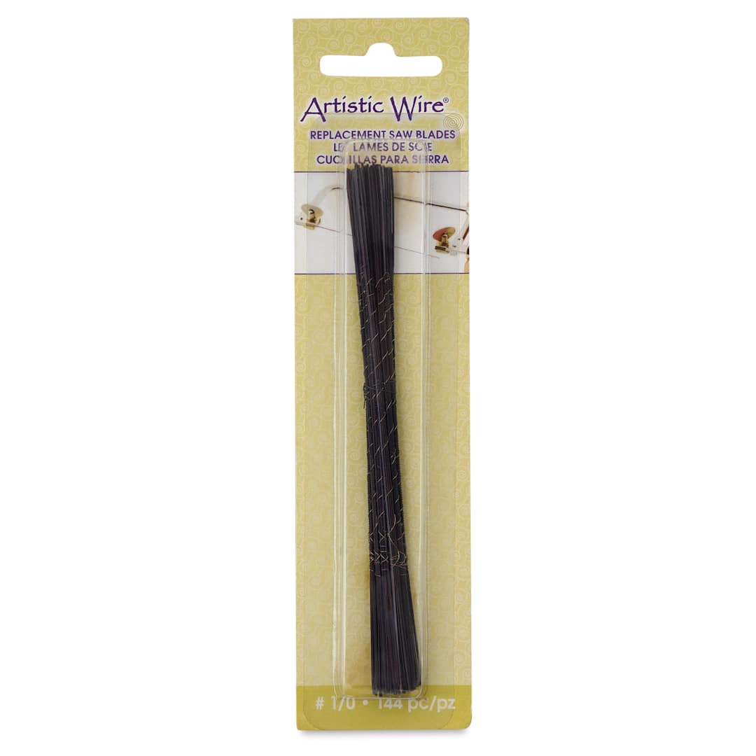 Open in modal - Artistic Wire Jeweler's Saw Blades - 1/0, Pkg of 144 - front of packaging