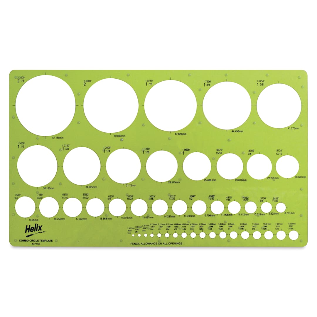 Open in modal - Helix Circle Template - Combo Circle, out of packaging