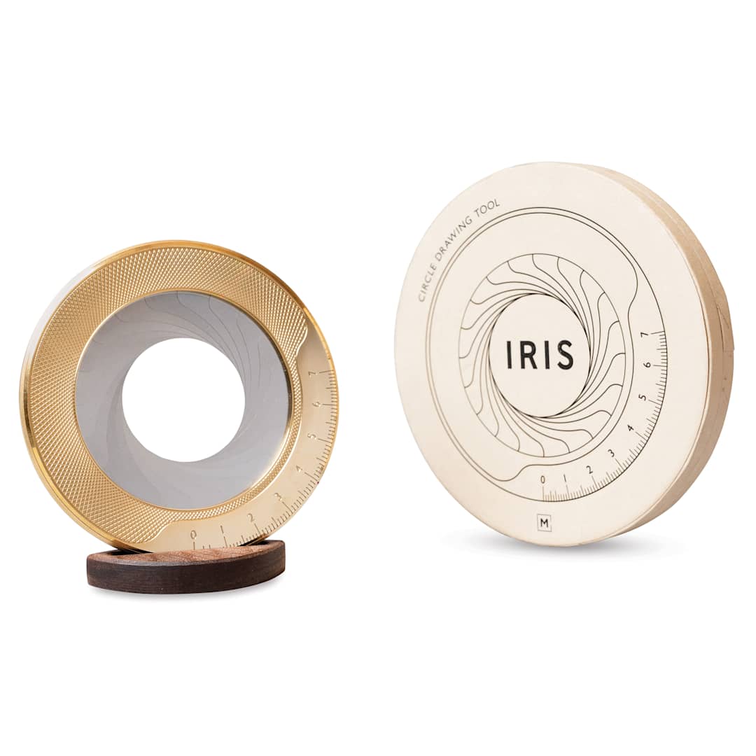 Open in modal - Makers Cabinet Iris Circle Tool - Standard, 2-3/4", with packaging