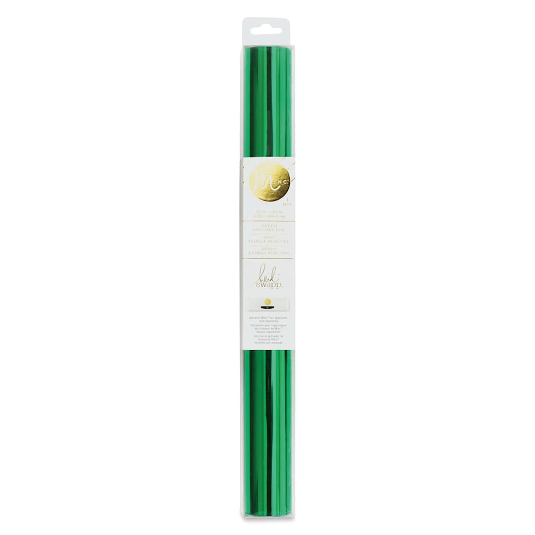 Open in modal - Heidi Swapp Minc Reactive Foil - Green, 12" x 10 ft
