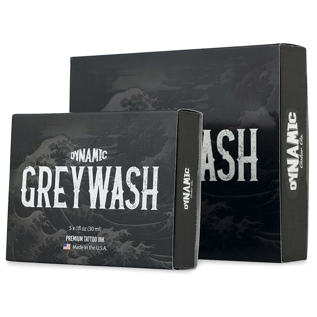Open in modal - Dynamic Color Grey Wash Tattoo Inks and Sets