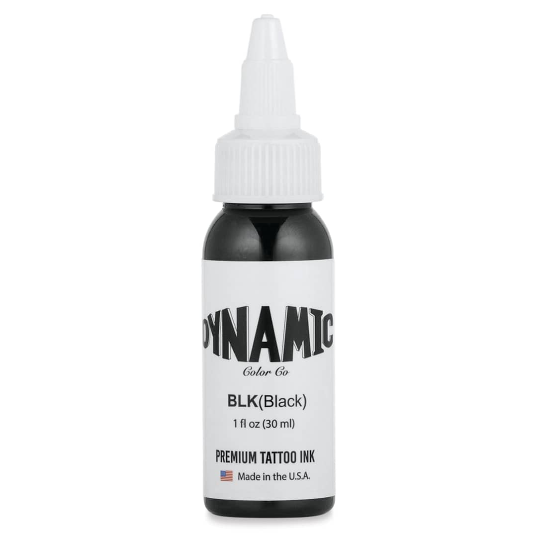 Open in modal - Dynamic Color Tattoo Ink - Black, 1 oz bottle