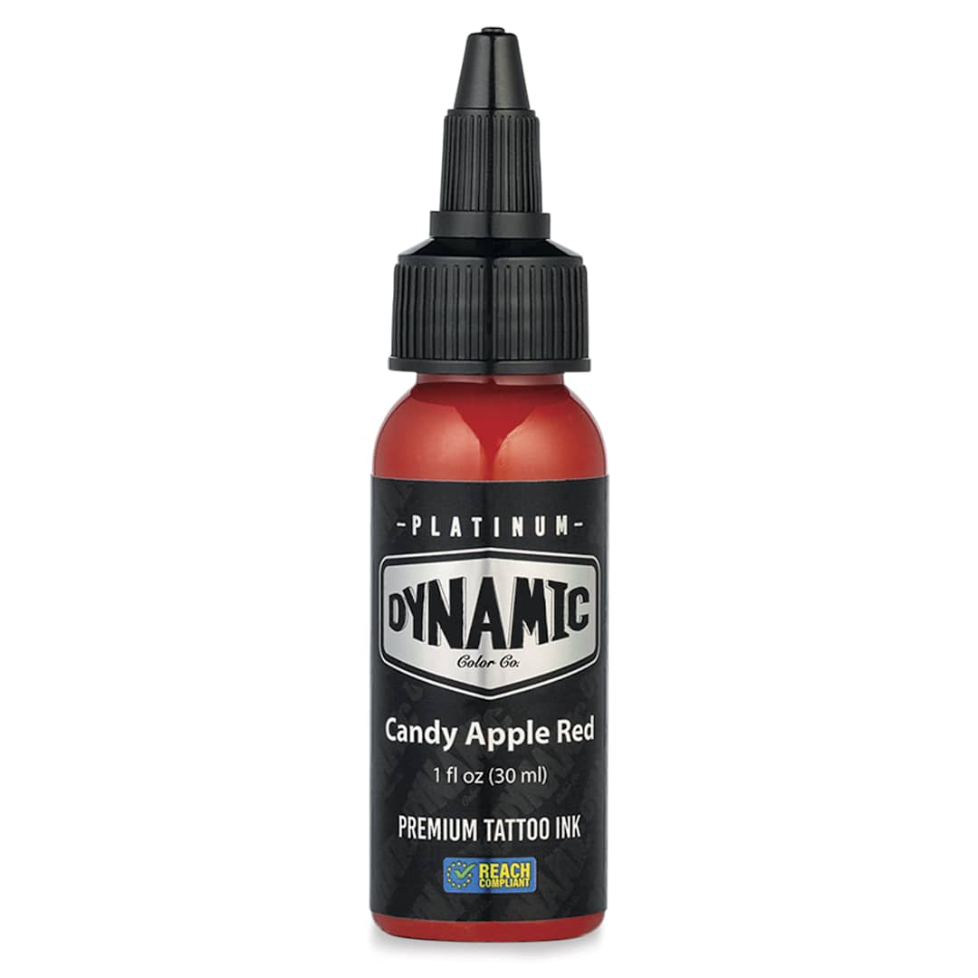 Open in modal - Dynamic Color Tattoo Ink - Candy Apple Red, 1 oz bottle