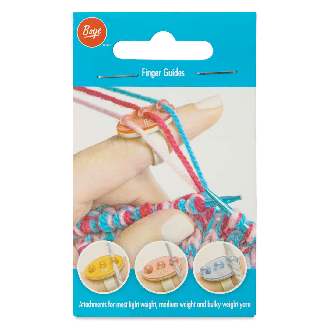 Open in modal - Boye Finger Guides - Assorted Colors, Set of 3 - front of packaging