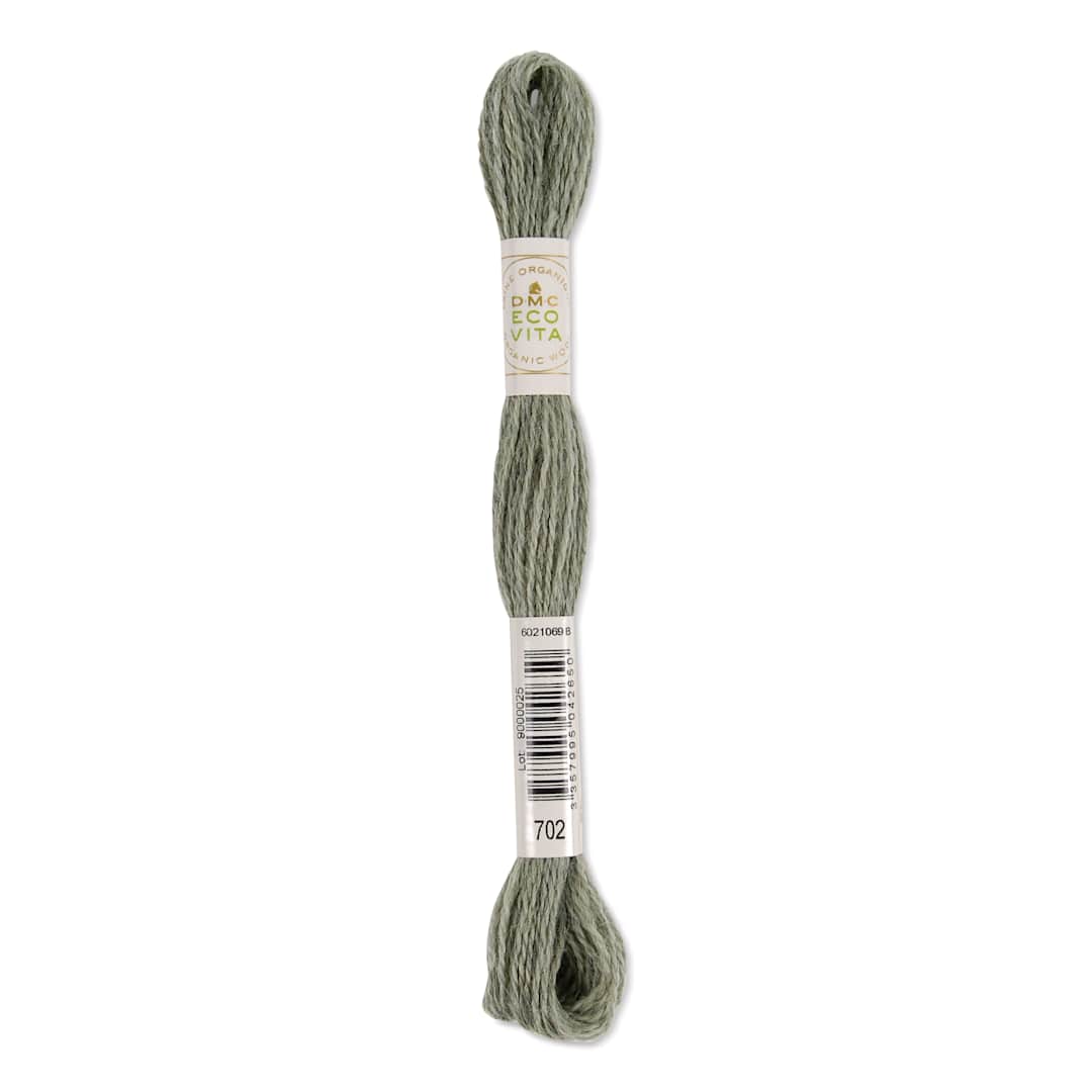Open in modal - DMC Eco Vita Organic Wool Thread - Lichen Woald, 17-1/2 yds