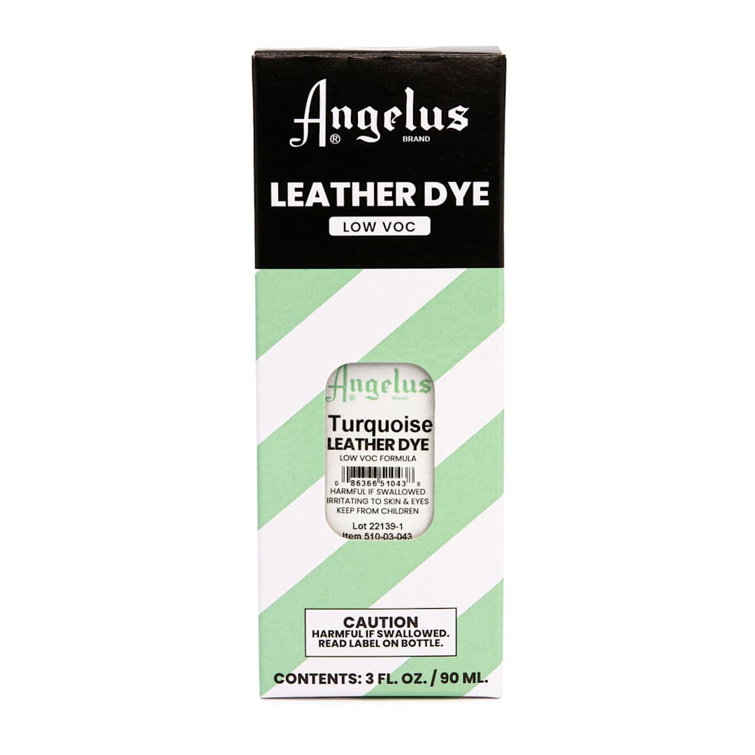 Open in modal - Low VOC Leather Dye Turquoise