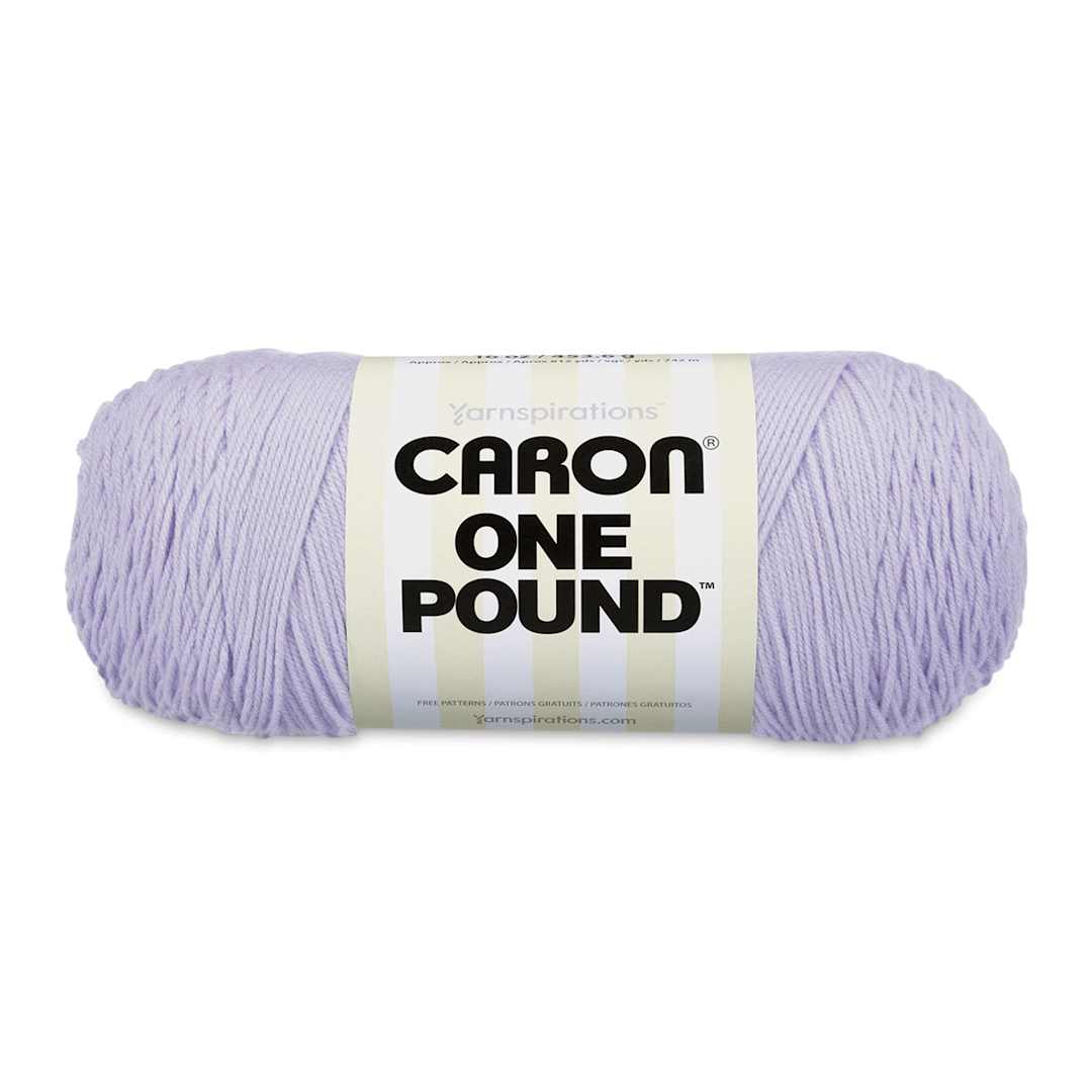 Open in modal - Caron One Pound Acrylic Yarn - 1 lb, 4-Ply, Lilac