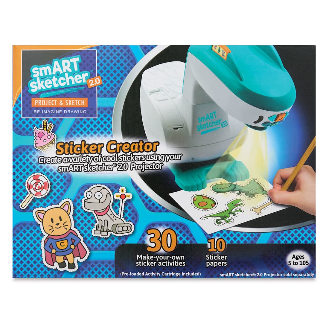 Open in modal - Flycatcher smART Sketcher Sticker Creator Set, front of the packaging.