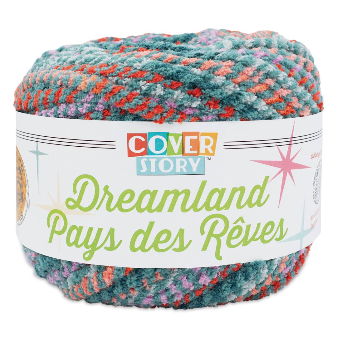 Open in modal - Lion Brand Cover Story Dreamland Yarn - Prairie Sunset, 148 yards