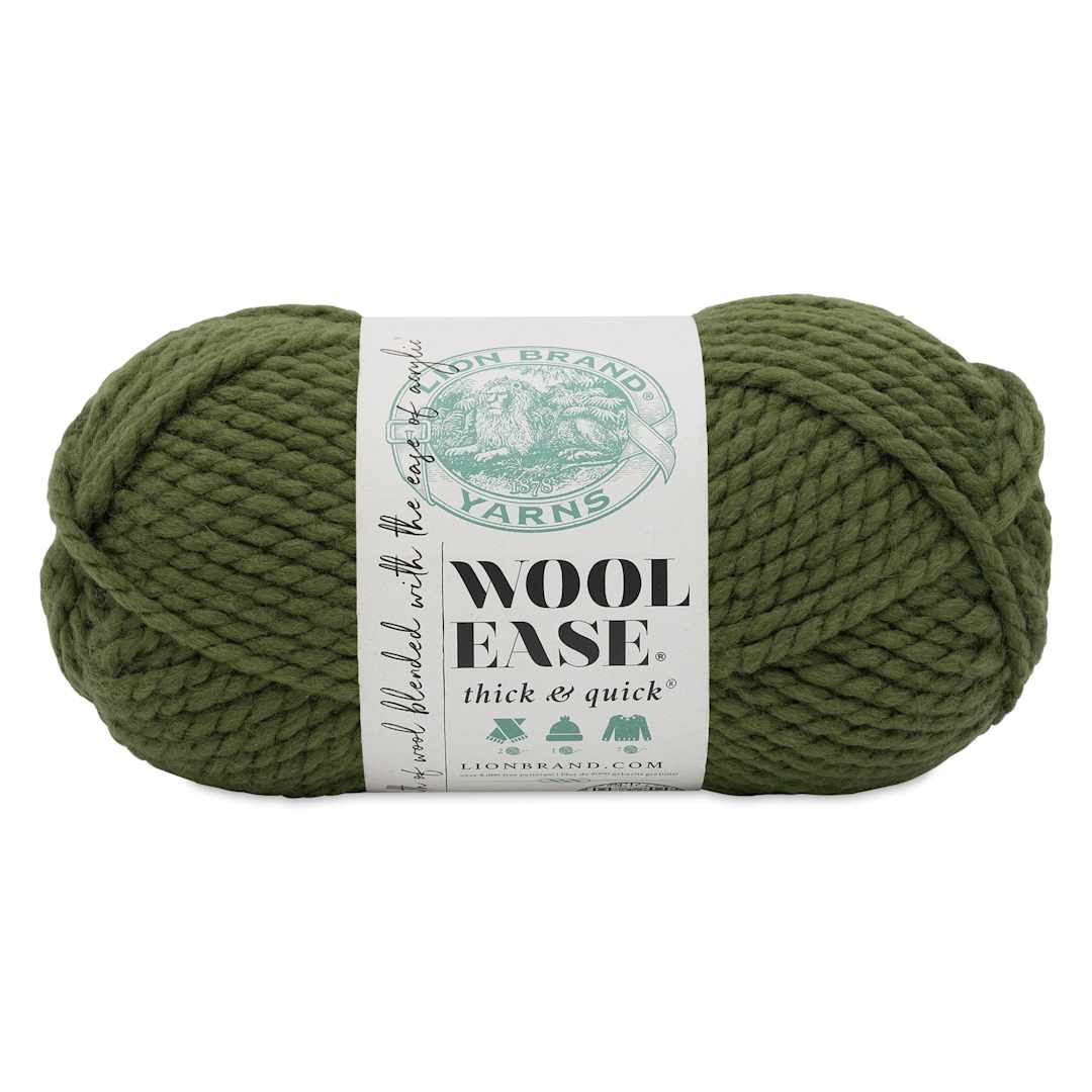 Open in modal - Lion Brand Wool Ease Thick & Quick Yarn - Trailstone, 106 yds