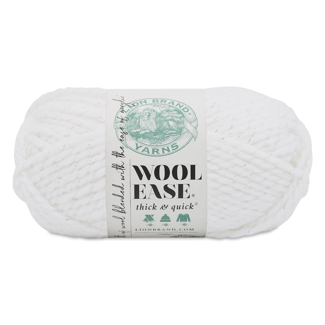 Open in modal - Lion Brand Wool Ease Thick & Quick Yarn - Diamond, 106 yds