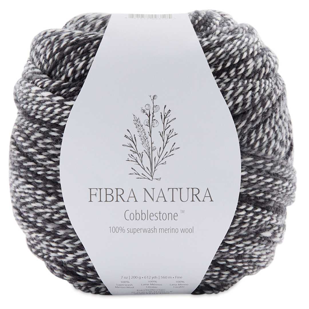 Open in modal - Fibra Natura Cobblestone Yarn - Tuxedo, 612 Yards