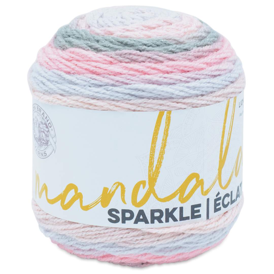 Open in modal - Lion Brand Mandala Sparkle Yarn - Nova