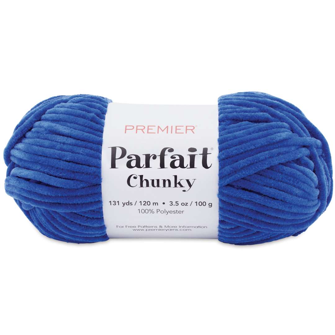 Open in modal - Premier Yarn Parfait Chunky Yarn - Classic Blue