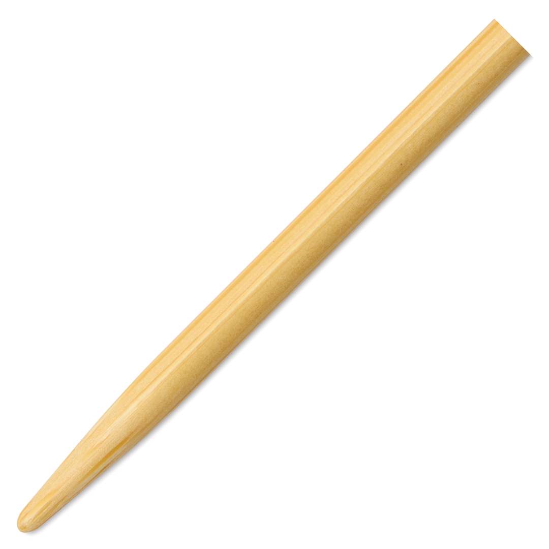 Open in modal - Skacel by Addi Bamboo Double Pointed Knitting Needles - US 01, 6" close up to show tip