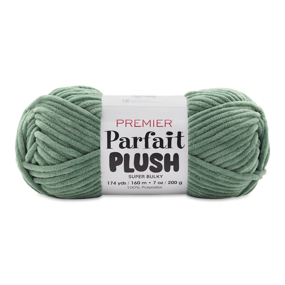 Open in modal - Premier Yarn Parfait Plush Yarn - Sage, 7 oz