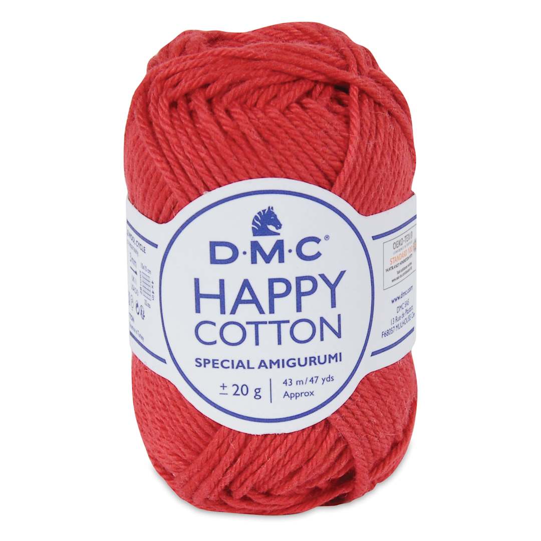 Open in modal - DMC Happy Cotton Yarn - Lippy Red 789, 20 g